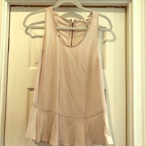 Joie Blush/Dusty Rose Peplum tank